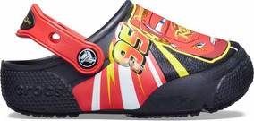 Niño Zapato Con Mcqueen Luces Crocs Rayo iukPXZ