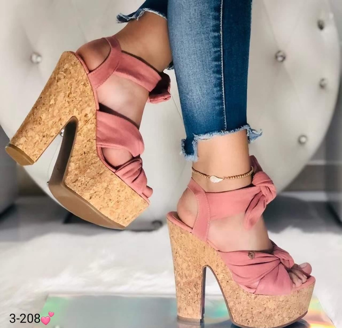 Zapatos Altos De Plataforma Para Damas Moda Colombiana - Bs. 16.600.000,00  en Mercado Libre