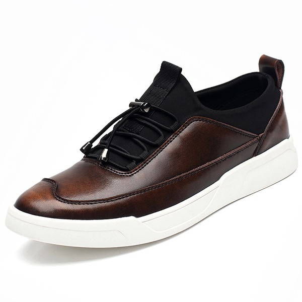 Color Casual Retro Cuero Hombres Hebilla Vaca Bajo A Zapatos Color Casual Retro Cuero Hombres Hebilla Vaca Bajo A Zapatos