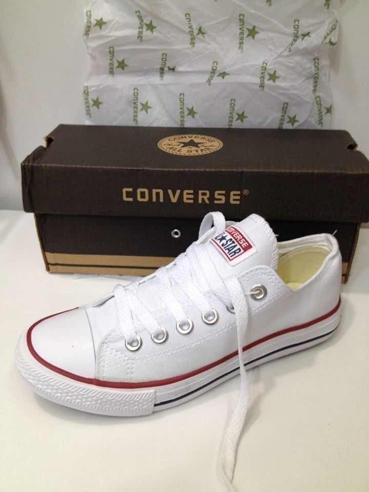 zapato converse blanco