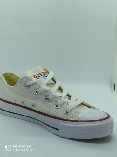 Zapatos Converse Blancos Y Azules Desde La Talla 34 Y 36 - U$S 59,50 en  Mercado Libre
