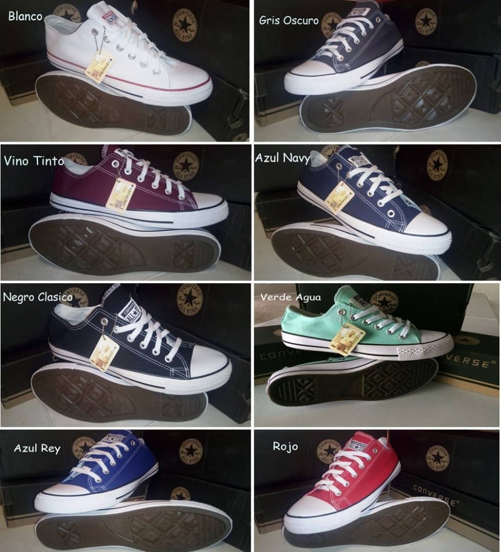 Zapatos Converse Originales, Variedad En Colores Y Tallas. - S/ 95,00 en  Mercado Libre