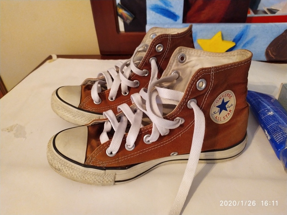 zapatos converse usados