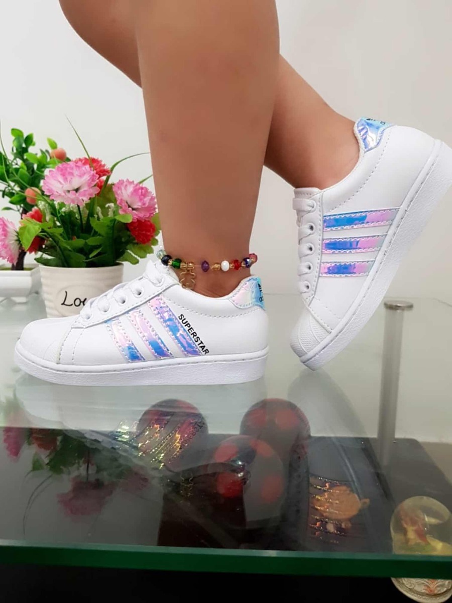 adidas superstar niña tornasol