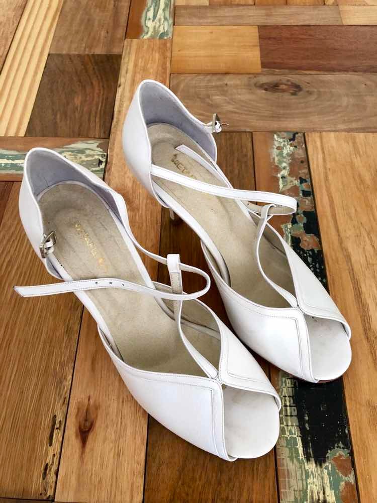 zapatos de novia gretaflora - $ 650,00 en mercado libre