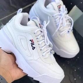 Zapato Venezuela Deportivos En Libre Zapatos Blanco Fila Mercado fxqrHfw