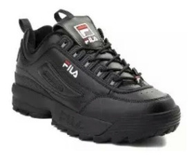 fila zapatos negro