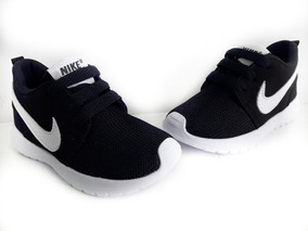 nike roshe run blanco y negro