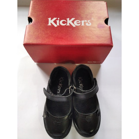 Zapatos Escolares Kickers Talla 24 Niña