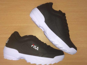 zapatos fila negros