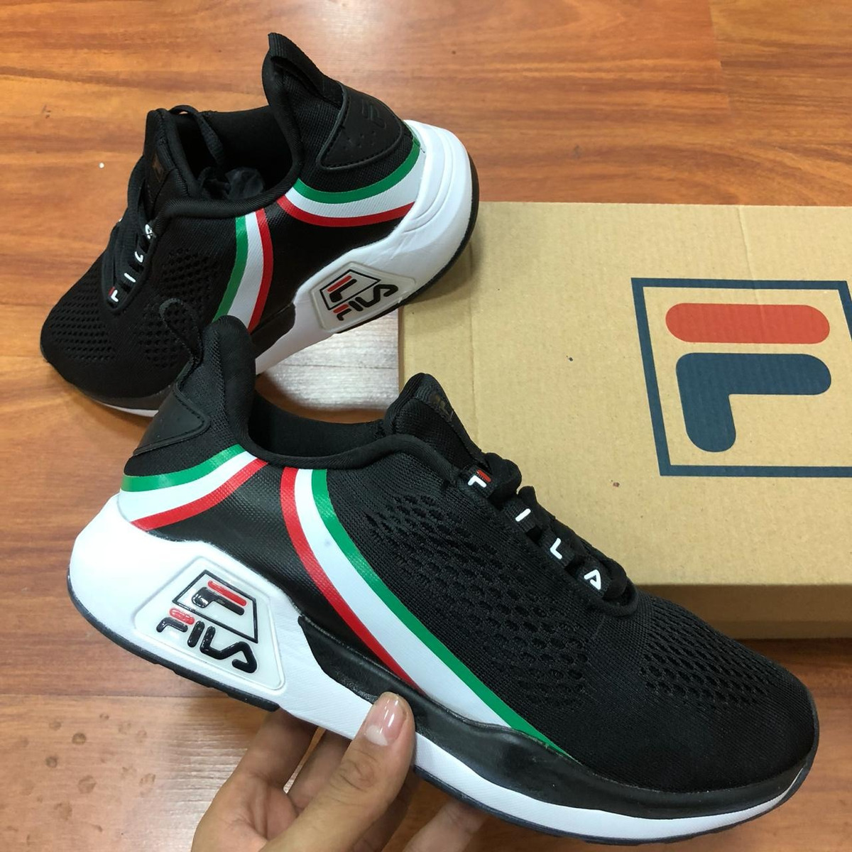 Deportivos Excelente Calidad En Zapatos Fila Hombre Caja rCxBdoe