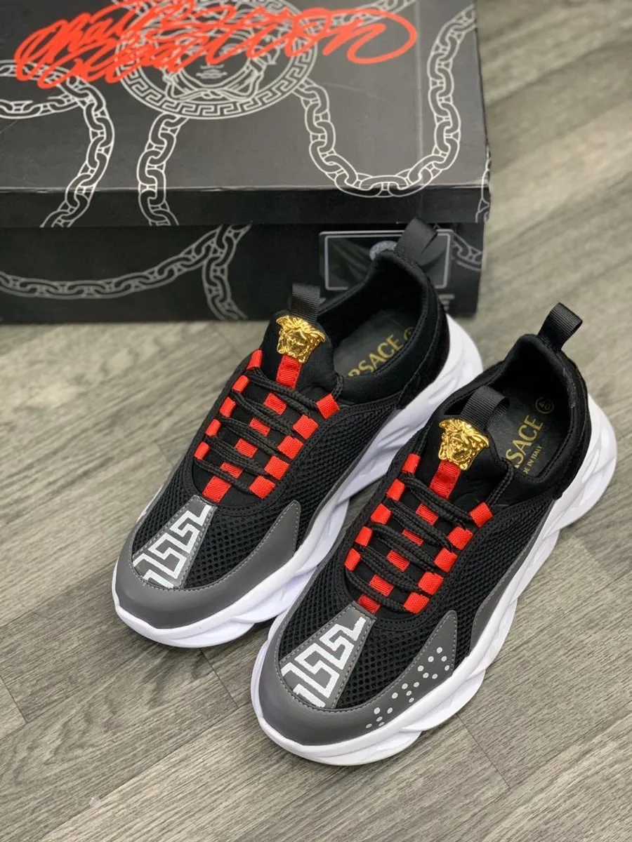zapatos versace hombre