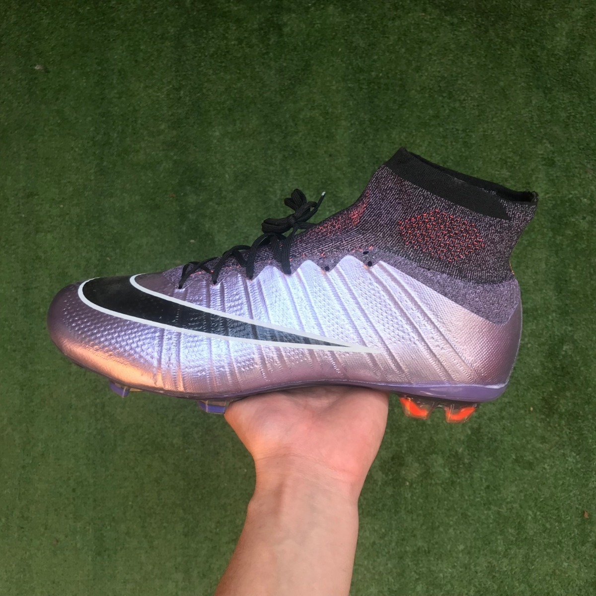 Zapatos Nike 45 Mercurial Superfly Violeta Caña Sneakerbox Zapatos Nike 45 Mercurial Superfly Violeta Caña Sneakerbox