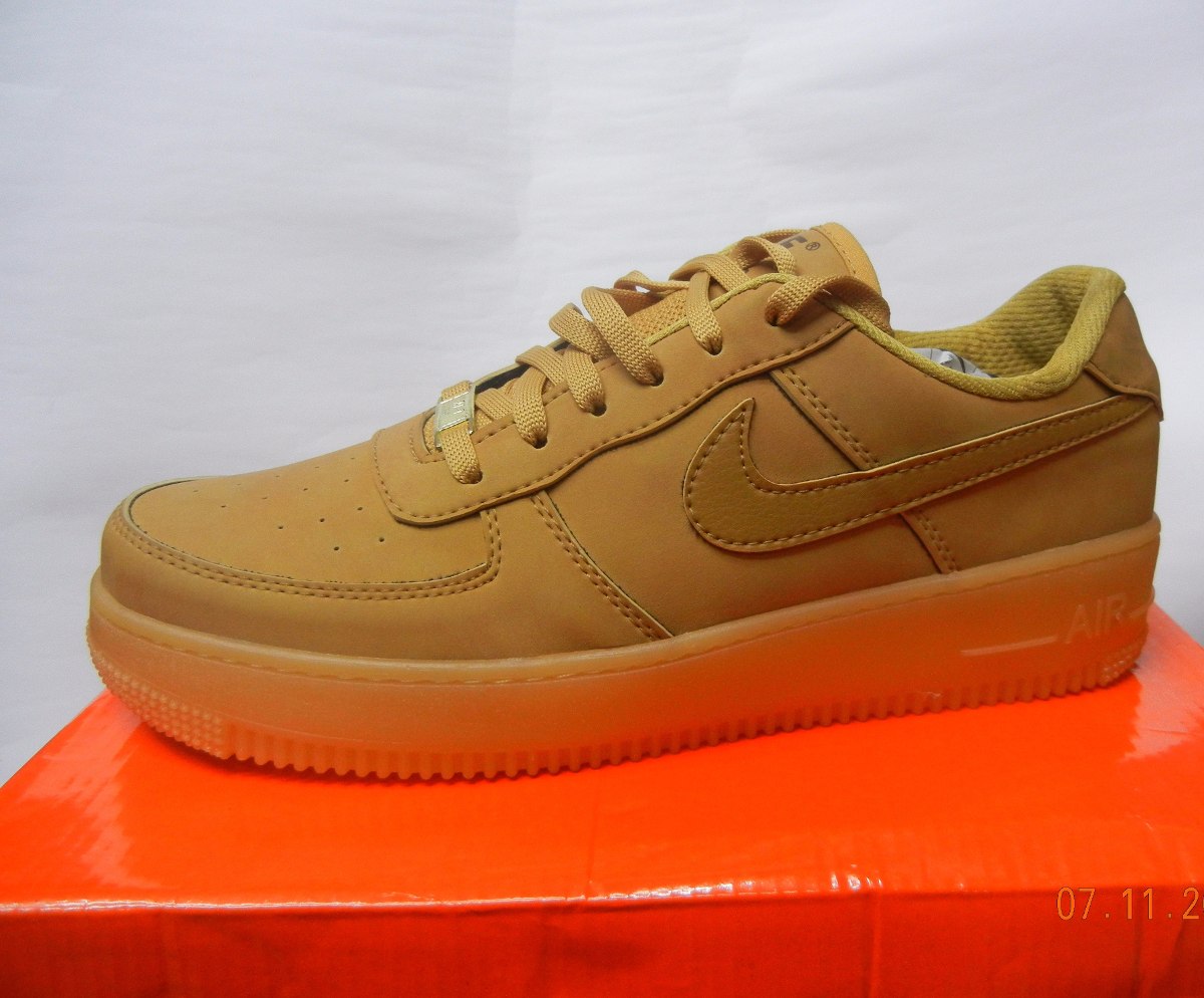 nike air force mostaza mujer