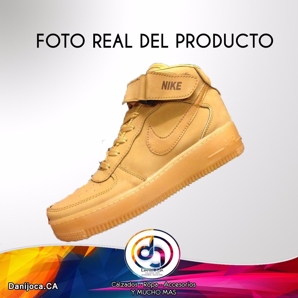 Zapatos Nike Air Force One Low High, Corte Alto Y Corte Bajo - Bs.  115.500,00 en Mercado Libre