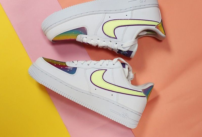 Zapatos Nike Air Force One Tornasol - U$S 65,00 en Mercado Libre