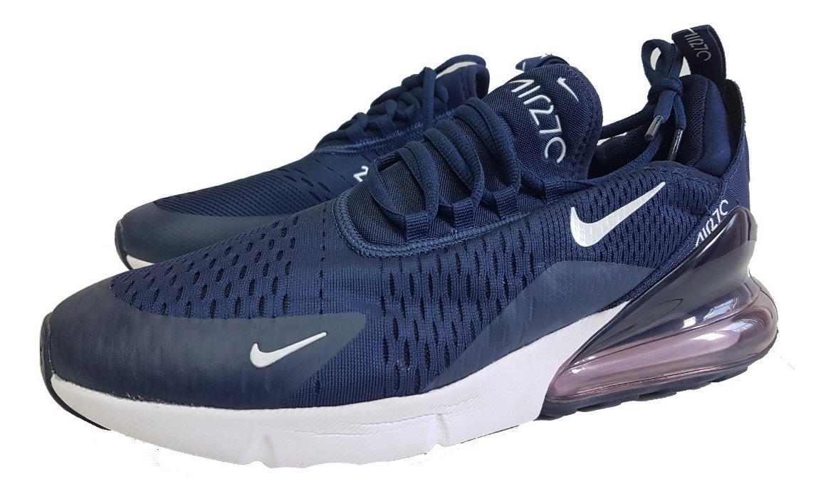 Zapatos Nike Air Max 270 Azules Importados Caballeros En 30 - Bs.  19.500.000,00 en Mercado Libre