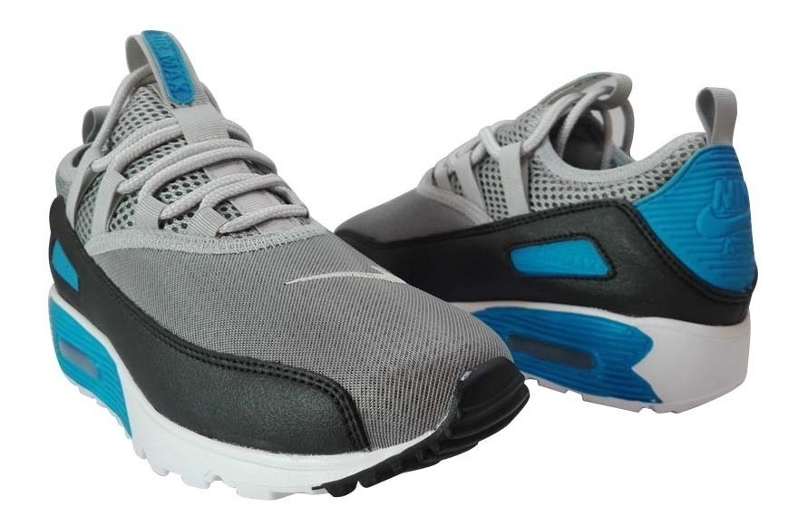 Zapatos Nike Airmax 90 Two Gris Azul Damas Y Caballeros Zapatos Nike Airmax 90 Two Gris Azul Damas Y Caballeros