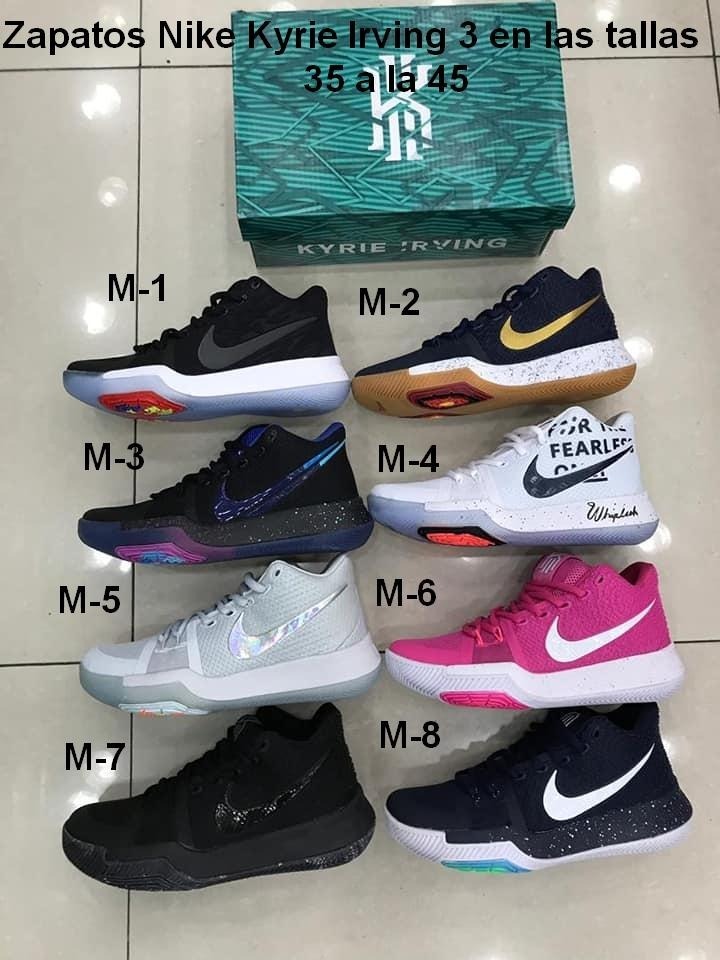 Zapatos Nike Kyrie Irving 3 Nuevos Modelos - Bs. 6.900.000,00 en Mercado  Libre