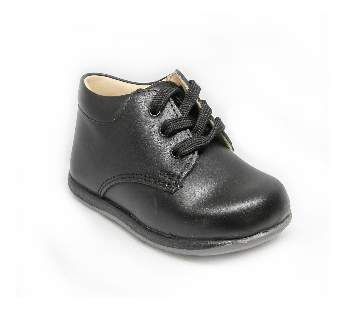 Zapatos Para Nino Marca Kinder Negro 12 Al 14 Piel Mod 300 S