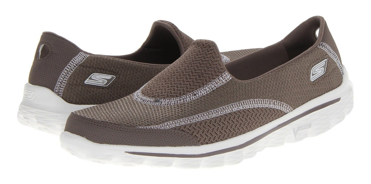 Zapatos Planos Mujer Skechers Gowalk 2 Rush - S/ 319,00 en Mercado