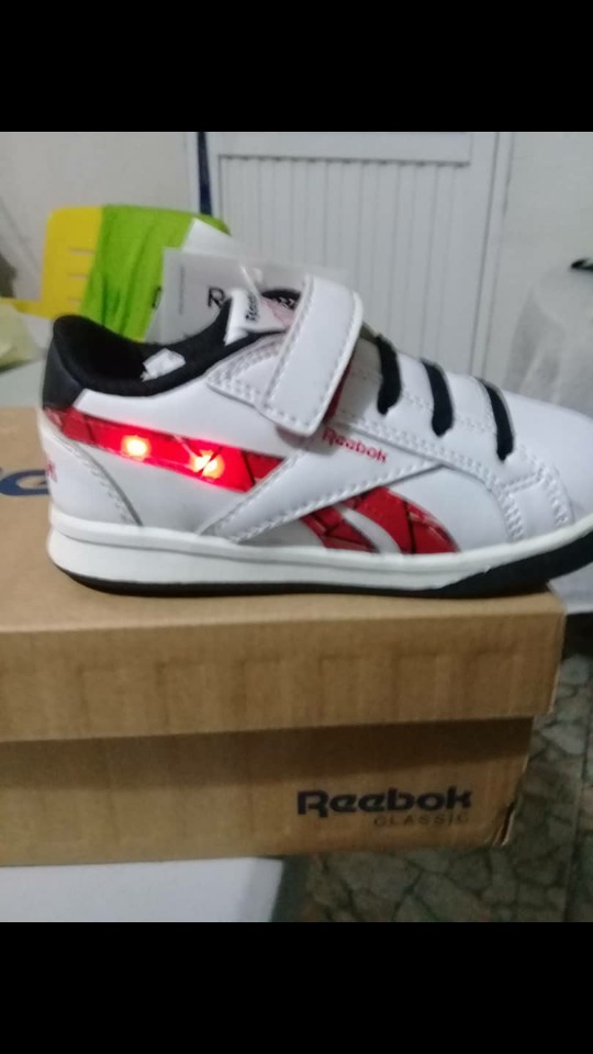 reebok con luces