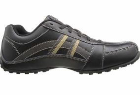 skechers negros hombre