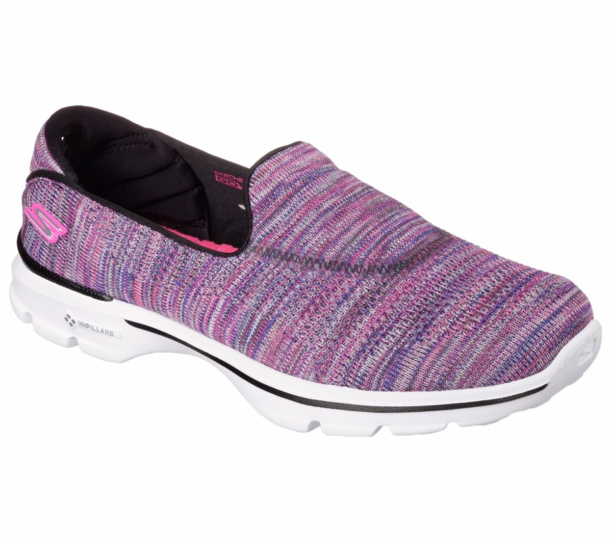Zapatos Skechers Para Damas Go Walk 3 - 13987 - Bkmt - Bs. 304.750,00