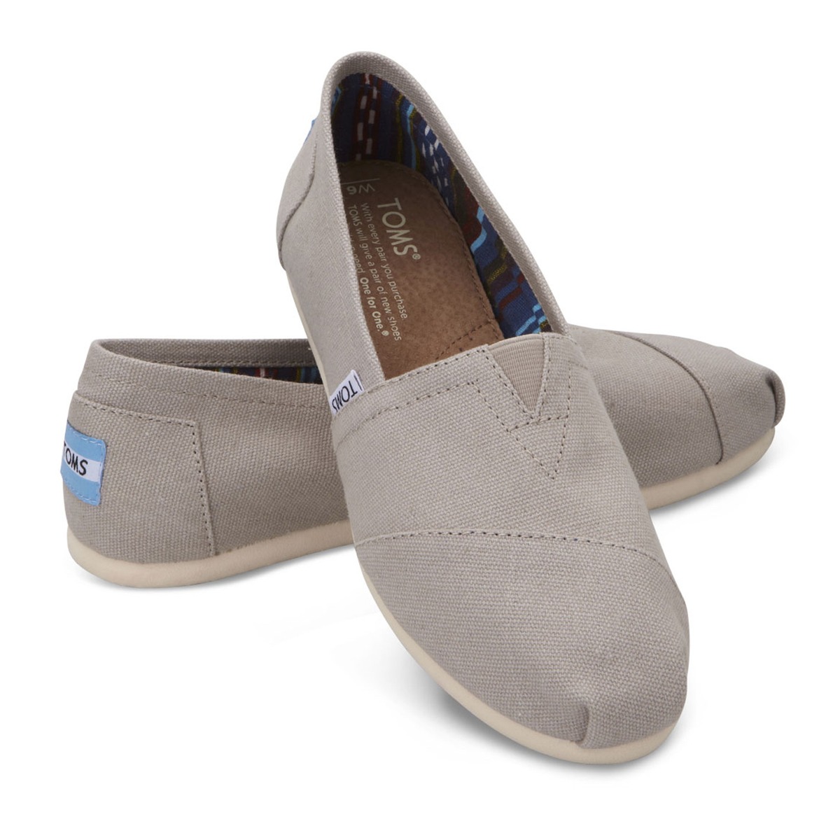 Zapatos Toms Canvas Mujer