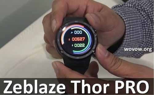 Zeblaze Thor Pro 3g Tela Ips1.53' Gps- Lançamento - 16gb Rom - R$ 549,00 em Mercado Livre