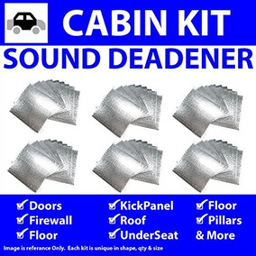 Zirgo 314687 Heat and Sound Deadener for 36-50 Cadillac ~ in Cabin Kit