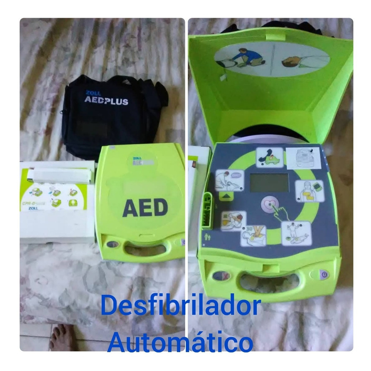 Zoll Aed Plus Des Fibrilador Portatil Bs 600 000 00 En Mercado - tarjeta roblox robux 10 original giftcard mercadolider bs